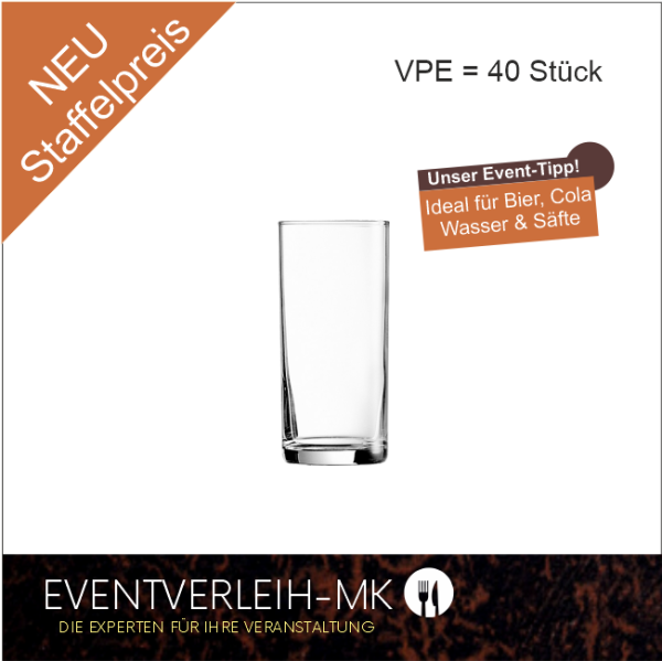Longdrinkglas 0,25l - ROTTERDAM*